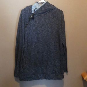 Double hooded sweatshirt